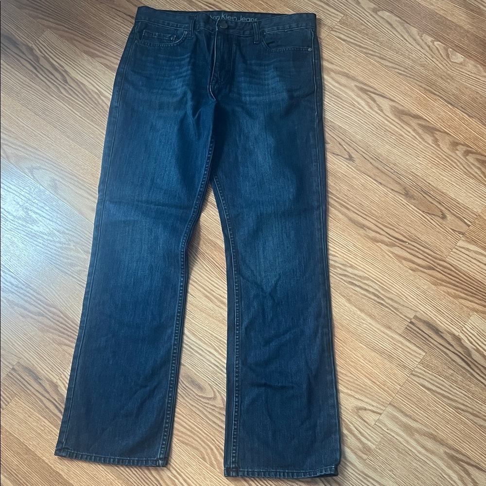 Calvin Klein Jeans Women's Dark Blue Straight Jeans